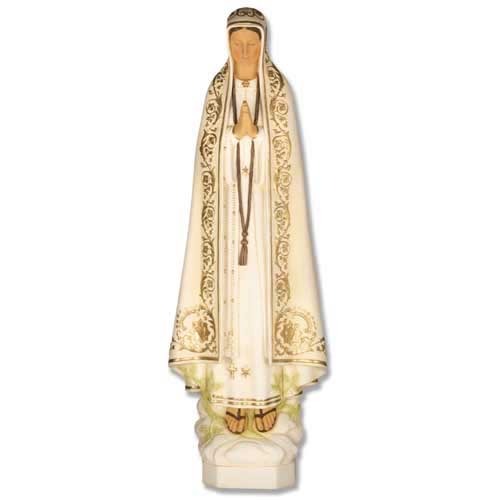 Our Lady Of Fatima Religious Sculpture - XoticBrands Home Decor