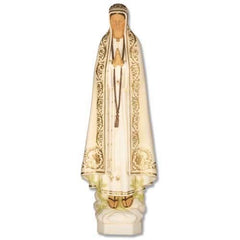 Our Lady Of Fatima Religious Sculpture - XoticBrands Home Decor
