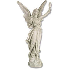 Angel Of Light 27 (L) Garden Angel Statue - XoticBrands Home Decor