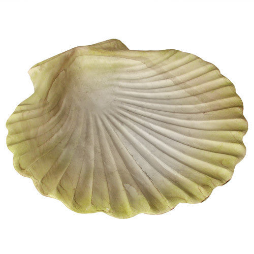 Big Scallop Shell Garden Animal Statue - XoticBrands Home Decor