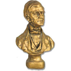 Emerson Bust Sm 14 H -  Famous Americans Busts - XoticBrands Home Decor