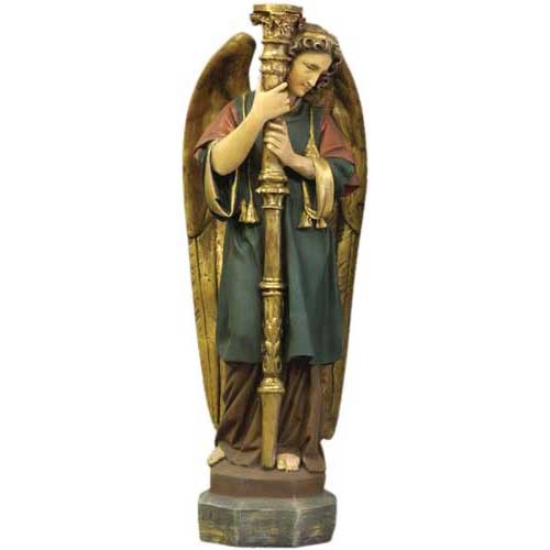 Majestic Guardian Angel-L 52 Garden Angel Statue - XoticBrands Home Decor