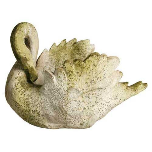 Swan Planter 16 - Animal Garden Statue - XoticBrands Home Decor
