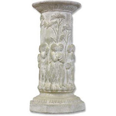  Musical Cherubs Pedestal 22  Architectural  Sculpture, Home Decor, XoticBrands, XoticBrands Home Decor