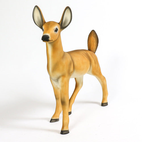  DOE DEER Animal Sculpture, Home Decor, XoticBrands, XoticBrands Home Decor