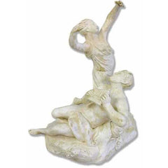 Dancer With Pan -  Figurines Classical  Sculpture - XoticBrands Home Decor