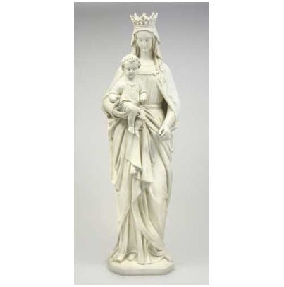  Madonna & Child Medieval 58 Animal Religious  Sculpture, Religious Decor, XoticBrands, XoticBrands Home Decor