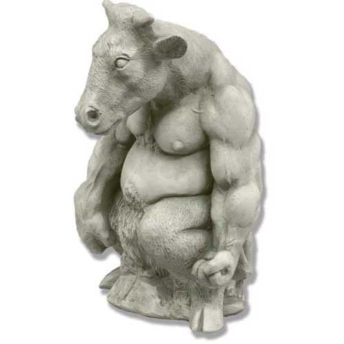  Minotaur 16 Sculpture - Animals, Animals, XoticBrands, XoticBrands Home Decor