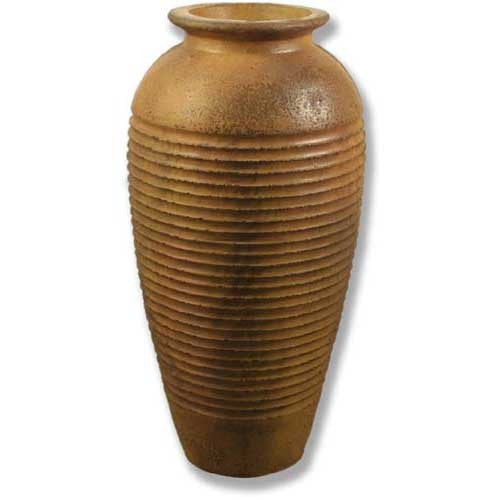 Mediterranean Ribbed Urn 42 Garden Display - XoticBrands Home Decor