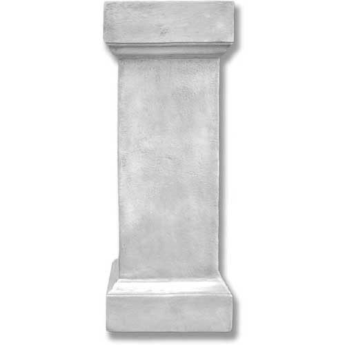 Weathered Square Pedestal 42 - Pedestal Sculpture - XoticBrands Home Decor