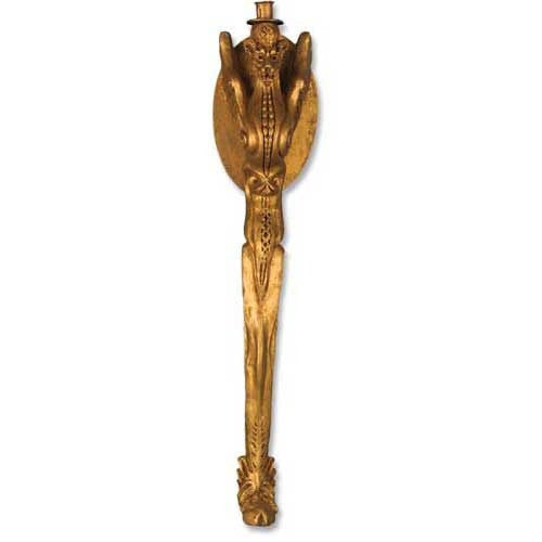Longfooted Candleholder Religious Sculpture - XoticBrands Home Decor