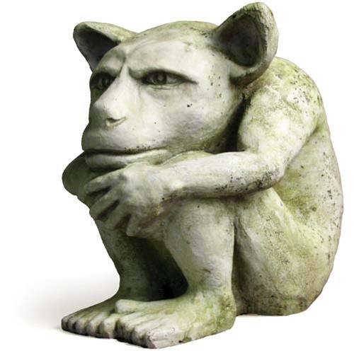  Dedo Large Sculpture - Gargoyles, Gargoyles, XoticBrands, XoticBrands Home Decor