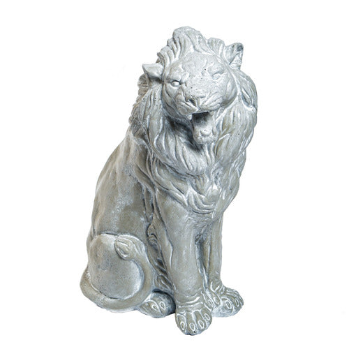  Sitting Lion De Bagni Delucca Sculpture - Animals, Animals, XoticBrands, XoticBrands Home Decor