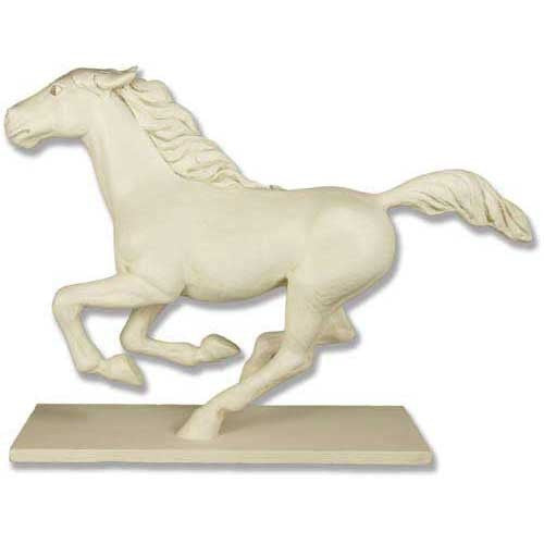 Galloping Horse 30 Garden Animal Statue - XoticBrands Home Decor