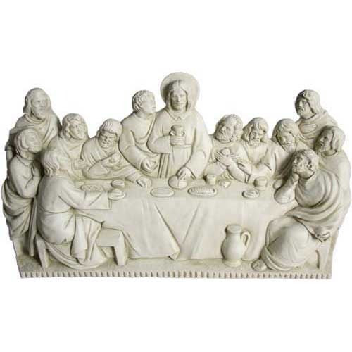 Last Supper Sm. Religious Sculpture - XoticBrands Home Decor