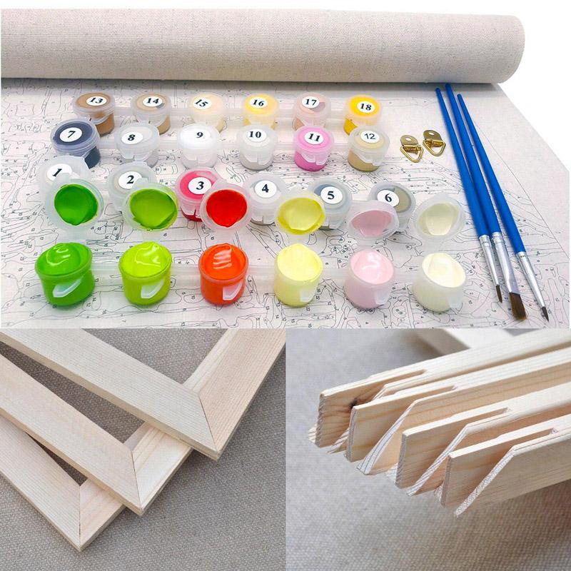 Road Way - DIY Paint By Numbers - XoticBrands Home Decor