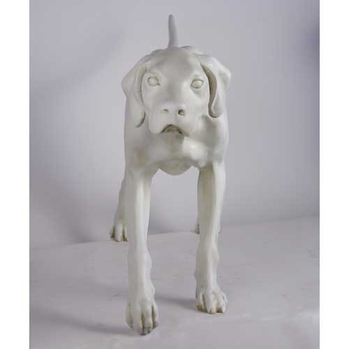 Pointer 51 W Garden Animal Dog Statue - XoticBrands Home Decor