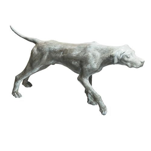 Pointer 51 W Garden Animal Dog Statue - XoticBrands Home Decor