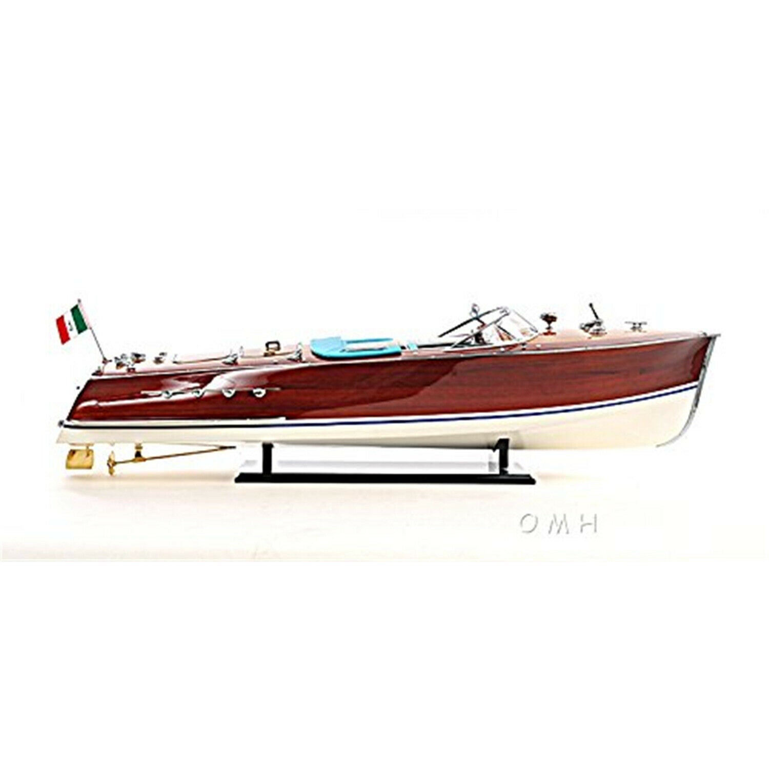 Riva Triton Painted Large Model Display - XoticBrands Home Decor
